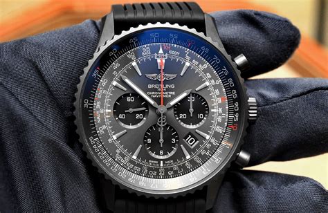 breitling navitimer 01 46mm blacksteel review|breitling navitimer b01 41mm.